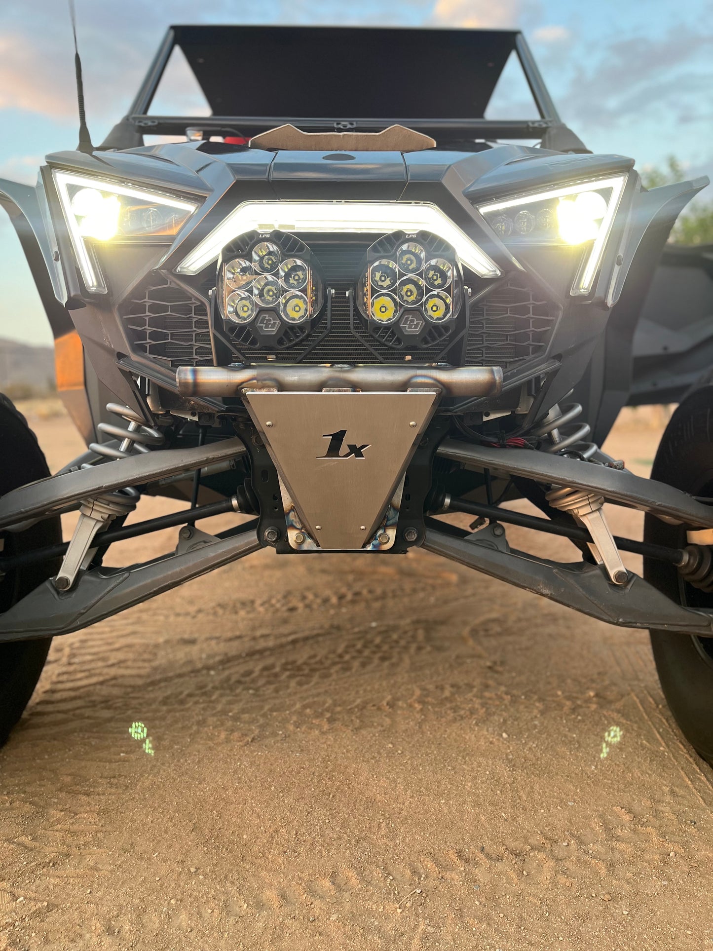 Rzr Pro-R front bumper