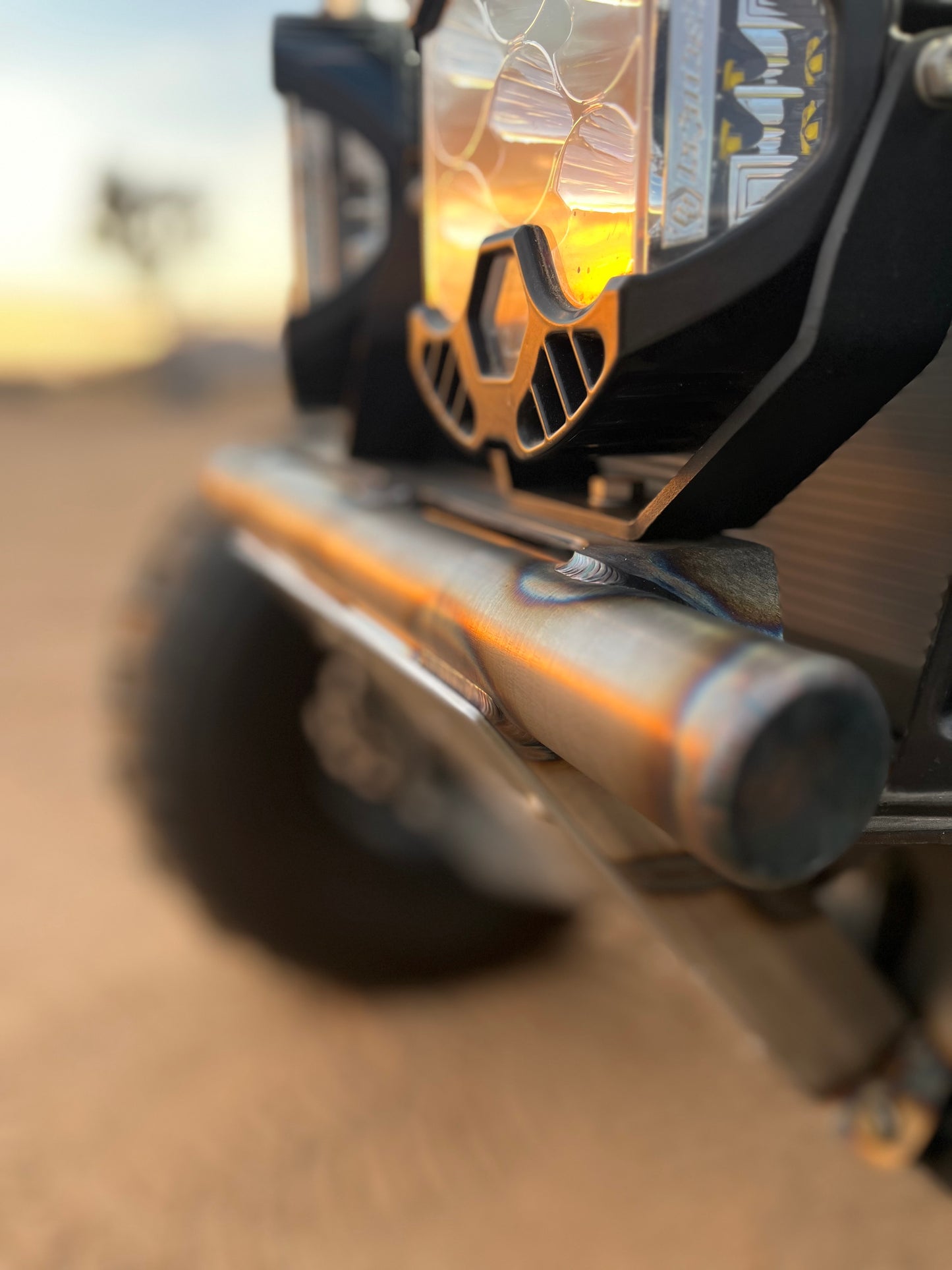 Rzr Pro-R front bumper