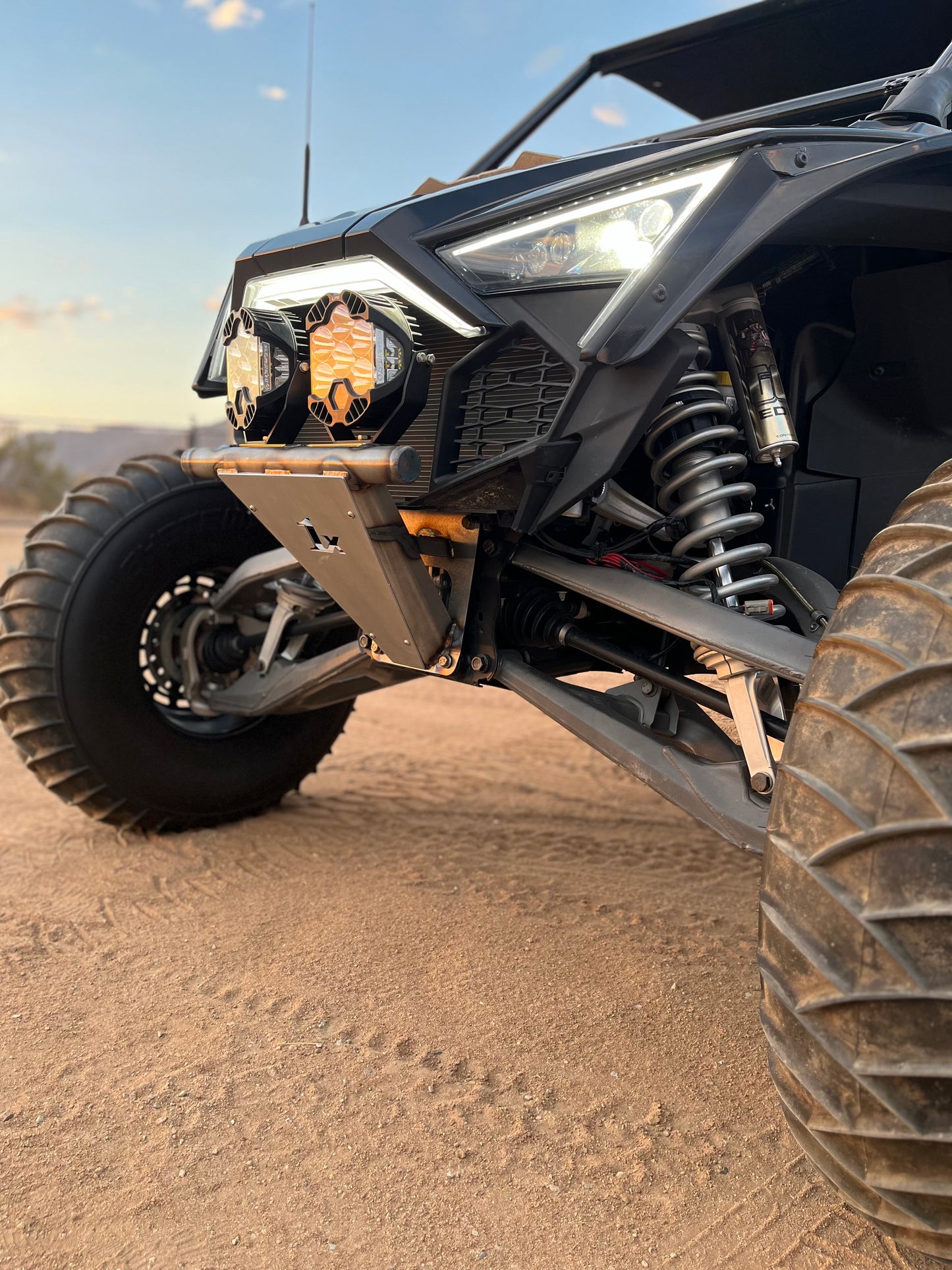 Rzr Pro-R front bumper